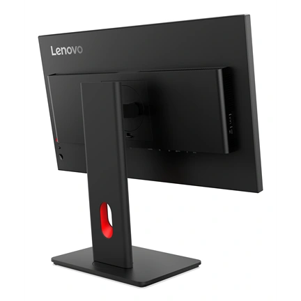 Lenovo ThinkVision T24D-40 monitor 23,8" FHD IPS 120Hz, USB-C, állítható magasságú, elfordítható, pivot állvány