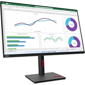 Lenovo ThinkVision T32h-30 monitor 31,5" QHD IPS állítható magasság, elfordítható, pivot