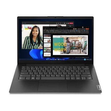 Lenovo V14 G4 AMN notebook 14" FHD TN AMD Ryzen 5 7520U, 8GB, 256GB SSD, nincs operációs rendszer, fekete