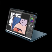 Lenovo Yoga Book 9 13IMU9 notebook 13,3" 2,8K OLED Intel Core Ultra 7 155U 16GB LPDDR5x 512GB SSD W11P zöldeskék, toll Lenovo Yoga Book 9 13IMU9 notebook 13,3" 2,8K OLED Intel Core Ultra 7 155U 16GB LPDDR5x 512GB SSD W11P zöldeskék, toll