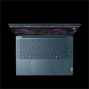 Lenovo Yoga Pro 7 14AHP9 notebook 14,5" 2,5K IPS AMD Ryzen 7 8845HS 16GB LPDDR5x 512GB SSD nincs op. rendszer, zöldeskék