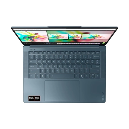 Lenovo Yoga Pro 7 14ASP10 notebook 14,5" 3K OLED, AMD Ryzen AI 9 365, 32GB, 1TB SSD, Windows 11 Home, tajtékzöld