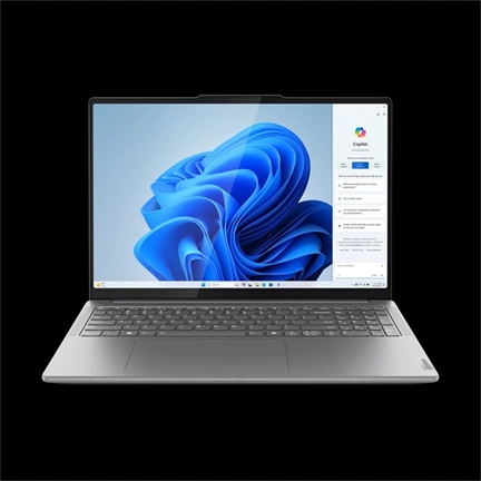 Lenovo Yoga Pro 9 16IAH10 notebook 16" 2,8K OLED, Intel Core Ultra 7 255H, 32GB, 1TB SSD, RTX 5070 8GB, W11H, holdszürke