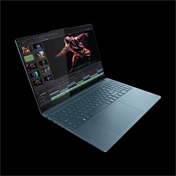 Lenovo Yoga Pro 9 16IMH9 notebook 16" 3,2K Mini-LED I.C.U.9 185H 64GB LPDDR5x 1TB SSD Nv GF RTX4070 8GB W11H zöldeskék Lenovo Yoga Pro 9 16IMH9 notebook 16" 3,2K Mini-LED I.C.U.9 185H 64GB LPDDR5x 1TB SSD Nv GF RTX4070 8GB W11H zöldeskék