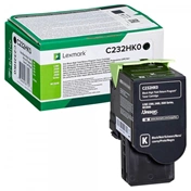 Lexmark C232HK0 C/MC2325, 2425, 2535, MC2640 fekete, a Visszajuttatási programban részt vevő 3K tonerkazetta