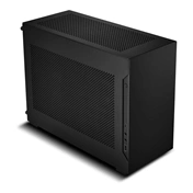 Lian Li A4-H2O számítógépház PCIe 5.0 riser kábellel - mini-ITX, SFX kompatibilitás, fekete