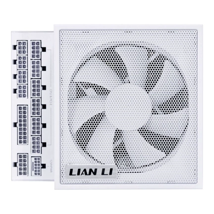 Lian Li Edge1300 tápegység - teljesen moduláris, 80Plus Platinum, ATX3.1, 1300W, fehér