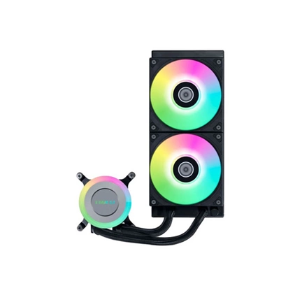 Lian Li Galahad II Lite 240 RGB vízhűtés, fekete