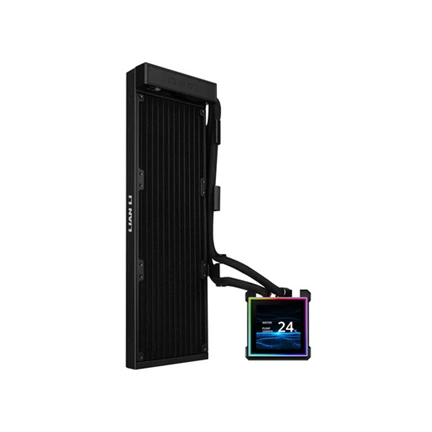 Lian Li HydroShift II LCD-S 360 Fanless vízhűtés ventilátorok nélkül, fekete