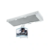 Lian Li HydroShift II OLED Curved 360 Fanless vízhűtés ventilátorok nélkül, fehér