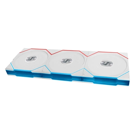 Lian Li UNI FAN TL Wireless 120 Reverse Blade rendszerhűtő - ARGB, PWM, 200-2600rpm, 33dBA, fehér, 3db + kontroller
