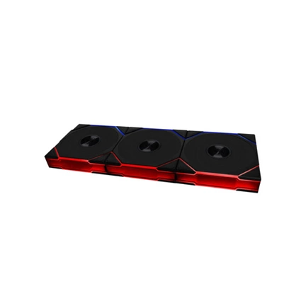 Lian Li UNI FAN TL Wireless 120 Reverse Blade rendszerhűtő - ARGB, PWM, 200-2600rpm, 33dBA, fekete, 3db + kontroller