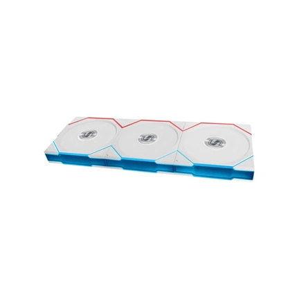 Lian Li UNI FAN TL Wireless 120 rendszerhűtő - ARGB, PWM, 200-2600rpm, 33dBA, fehér, 3db + kontroller