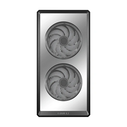 Lian Li Vector V150 INF számítógépház - micro-ATX, Infinity Mirror előlap, edzett üveg, 3db ARGB PWM ventilátor, fekete