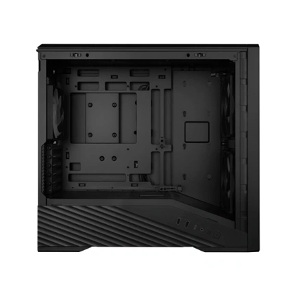 Lian Li Vector V150 INF számítógépház - micro-ATX, Infinity Mirror előlap, edzett üveg, 3db ARGB PWM ventilátor, fekete