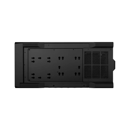 Lian Li Vector V150 INF számítógépház - micro-ATX, Infinity Mirror előlap, edzett üveg, 3db ARGB PWM ventilátor, fekete