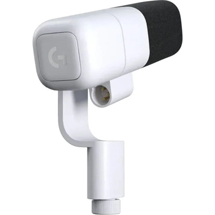 Logitech Blue Yeti Studio mikrofon - aktív, dinamikus, XLR, műsorszóráshoz tervezett, fehér