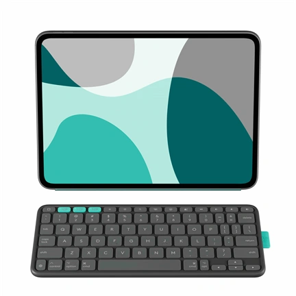 Logitech Flip Folio billentyűzet 11" iPad Pro M4, iPad Air M2/M3/M4, grafitszürke, angol