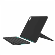 Logitech Flip Folio billentyűzet 11" iPad Pro M4, iPad Air M2/M3/M4, grafitszürke, angol