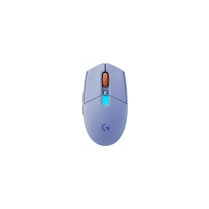 Logitech G305 X Superlight vezeték nélküli gaming egér - 6 gomb, 44000 dpi, RGB, 5 memóriaprofil, újratölthető, lila