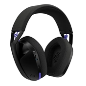 Logitech G321 Lightspeed 2,4G/Bt vezeték nélküli gaming fejhallgató, fekete