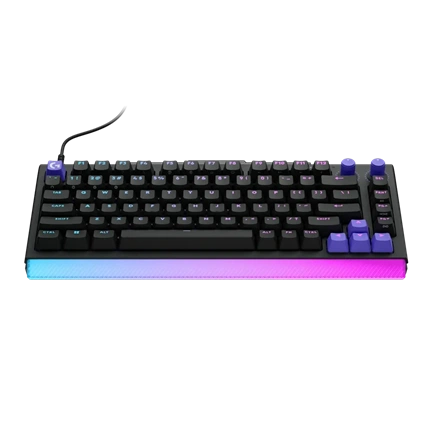 Logitech G512 X 75 billentyűzet játékhoz - mechanikus, analóg kapcsolók, taktilis, angol (nemzetközi) kiosztás, fekete