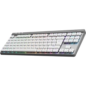 Logitech G515 Lightspeed TKL billentyűzet - játékhoz tervezett, vezeték nélküli, mechanikus, tactile, nemzetközi, fehér