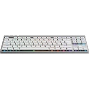 Logitech G515 Lightspeed TKL billentyűzet - játékhoz tervezett, vezeték nélküli, mechanikus, tactile, nemzetközi, fehér