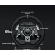 Logitech G920/G29 kormány/pedál + G335 fejhallgató, fekete