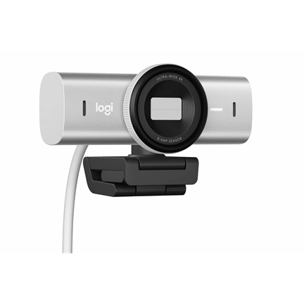 Logitech MX Brio webkamera - UHD 4K, halványszürke