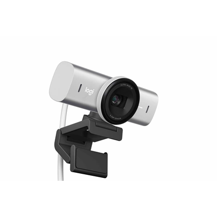 Logitech MX Brio webkamera - UHD 4K, halványszürke