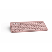 Logitech Pebble Keys 2 K380s billentyűzet - Bluetooth, nemzetközi, rózsaszín