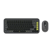 Logitech Pop Icon Wireless Keyboard Combo Graphite US
