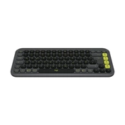 Logitech Pop Icon Wireless Keyboard Graphite US