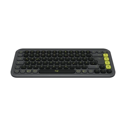 Logitech Pop Icon Wireless Keyboard Graphite US