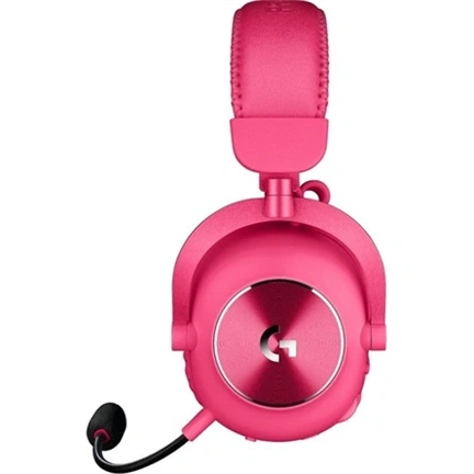 Logitech Pro X 2 Lightspeed Wireless Bluetooth Gaming Headset Magenta