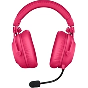 Logitech Pro X 2 Lightspeed Wireless Bluetooth Gaming Headset Magenta