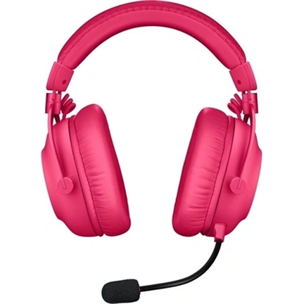 Logitech Pro X 2 Lightspeed Wireless Bluetooth Gaming Headset Magenta