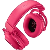Logitech Pro X 2 Lightspeed Wireless Bluetooth Gaming Headset Magenta