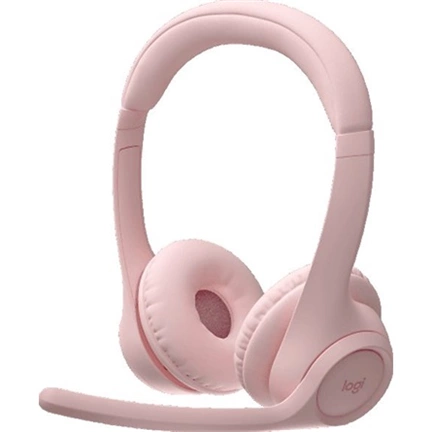Logitech Zone 300 fejhallgató - vezeték nélküli, mikrofonos, rózsaszín