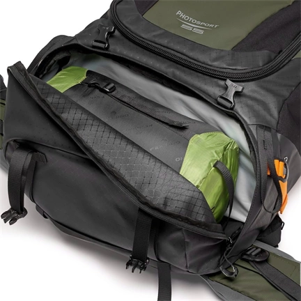 Lowepro PhotoSport Hátizsák PRO 55L AW IV (S-M), sötétzöld
