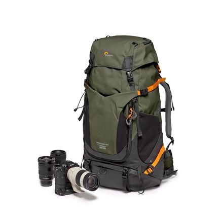 Lowepro PhotoSport hátizsák PRO 55L AW IV (M-L), sötétzöld
