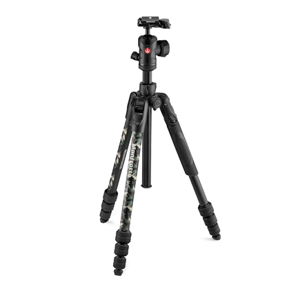 MANFROTTO Befree Advanced alu állvány tekerős zár, terepmintás