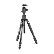 MANFROTTO Befree GT XPRO Makrófotós alu állvány, tekerős lábzárral, elforgatható középoszloppal