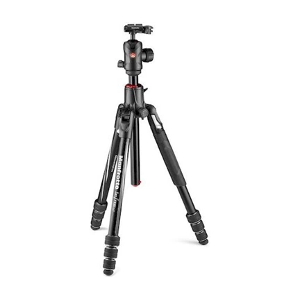 MANFROTTO Befree GT XPRO Makrófotós alu állvány, tekerős lábzárral, elforgatható középoszloppal