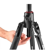 MANFROTTO Befree GT XPRO Makrófotós alu állvány, tekerős lábzárral, elforgatható középoszloppal