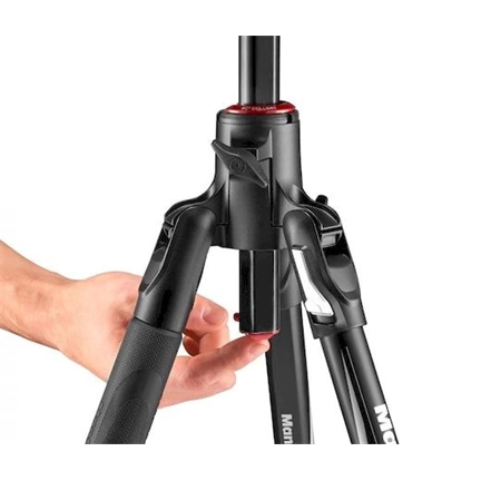 MANFROTTO Befree GT XPRO Makrófotós alu állvány, tekerős lábzárral, elforgatható középoszloppal