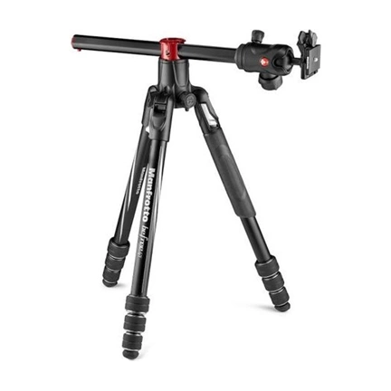 MANFROTTO Befree GT XPRO Makrófotós alu állvány, tekerős lábzárral, elforgatható középoszloppal