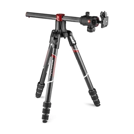 MANFROTTO Befree GT XPRO karbon állvány, tekerős lábzárral, elforgatható középoszloppal