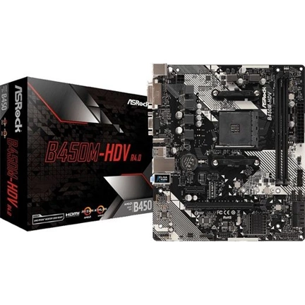 MBO Asrock B450M-HDV R4.0